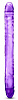 Фиолетовый двусторонний фаллоимитатор Blush Novelties 18 inch Double Dildo BL-36791 (45 см)
