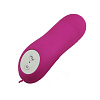 Миниатюрная розовая вибропуля с выносным пультом Baile BI-014146