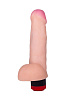 Реалистичный вибратор с мошонкой телесного цвета LOVETOY (А-Полимер) ART-Style №7 001207ru (17,5 см)
