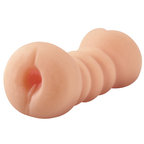 Двухсторонний мастурбатор телесного цвета Pipedream Flip Me Over RD250-21