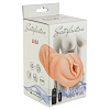 Мастурбатор-вагина телесного цвета с вибрацией Lola toys Satisfaction Vibro Night Wish  2001-06lola