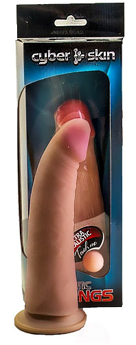 Фаллоимитатор-реалистик телесного цвета на присоске LOVETOY (А-Полимер) 810706 (17,5 см)