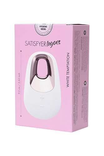 Белый вибромассажёр Satisfyer Layons White Temptation J2018-27-8