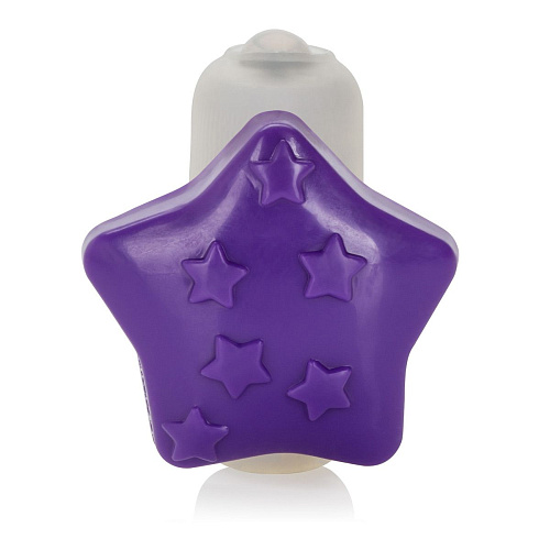 Фиолетовая виброзвёздочка для клитора California Exotic Novelties SE-0029-14-3
