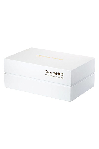 Бело-золотистый контейнер для обработки Rosa Rugosa Security Knight Q3