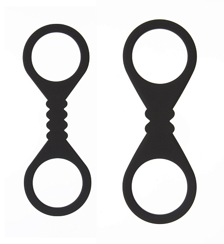 Комплект из наручников и оков из силикона Silicone Wrist and Ankle Cuffs Blush Novelties 520057