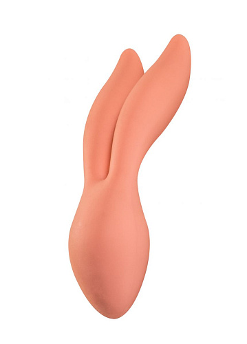 Водонепроницаемый розовый вибратор с ушками Lola toys Shape of water Flake 8680-00Lola