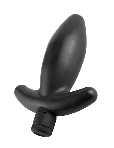 Чёрная анальная вибропробка Pipedream Beginners Anal Anchor PD4611-23 (10 см)