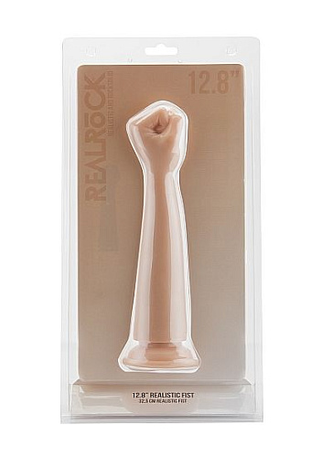 Телесная рука с кулаком для фистинга Shots Media BV Realistic Fist 12,8 Inch REA049SKN (32,5 см)
