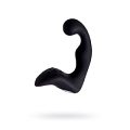 Чёрный изогнутый вибростимулятор простаты Erotist 541310