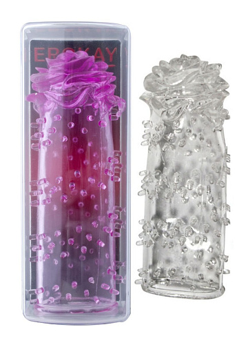 Прозрачная насадка на пенис Erokay Bigger EK-2222CL