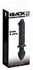 Чёрный двусторонний стимулятор Orion Dildo Plug 0533572 (22,8 см)