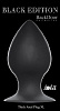 Чёрная анальная пробка Lola toys Thick Anal Plug XL 4208-01Lola (13 см)