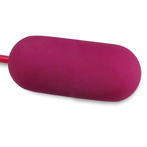 Миниатюрная розовая вибропуля с выносным пультом Baile BI-014146