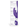 Фиолетовый вибратор-ротатор The Rabbit Company The Vibrating Rabbit TRC-003PUR (22 см)