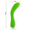 Зелёный вибромассажёр Baile Pretty Love Rush Love BI-014141-0402 (17 см)