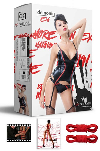 Корсаж с веревками для связывания Demoniq Emi SPEM