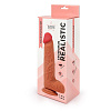 Реалистичный фаллоимитатор телесного цвета с мошонкой Bior toys Erowoman ER-30050