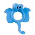 Голубое кольцо с вибрацией и светящимися глазами Shots Media BV Beasty Toys Easy Elephant  SLI009