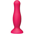 Розовая анальная пробка Doc Johnson Mode 4 Anal Plug 0500-01-BX (10,16 см)