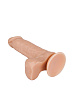 Реалистичный имитатор члена телесного цвета на присоске Сумерки богов №2 101-02 BX DD (16 см)