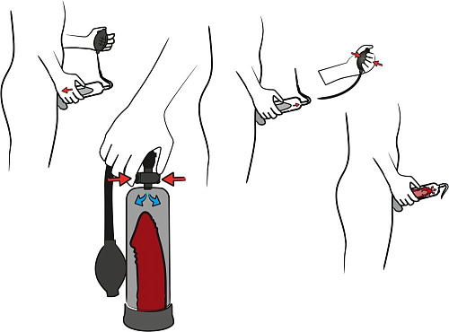 Дымчатая вакуумная помпа для пениса Orion Big Dream 0502014