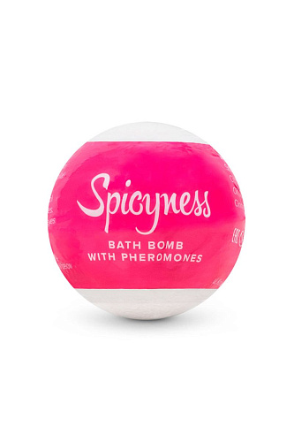 Бомбочка для ванны с феромонами Obsessive Bath bomb with pheromones Spicy