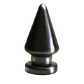 Чёрный плаг-массажёр для анальной стимуляции LOVETOY (А-Полимер) MAGNUM 420300 (18 см)