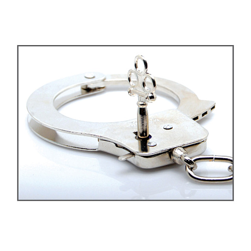 Металлические наручники с ключиками Pipedream Metal Handcuffs PD4408-00