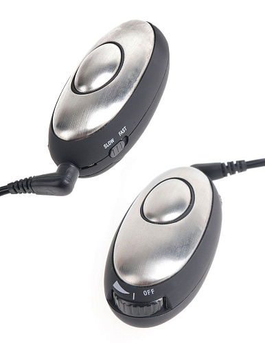 Чёрные манжеты для электростимуляции Pipedream OBEDIENCE KIT PD3723-08