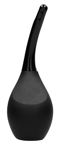 Чёрный анальный душ Shots Media BV Intimate OU452BLK