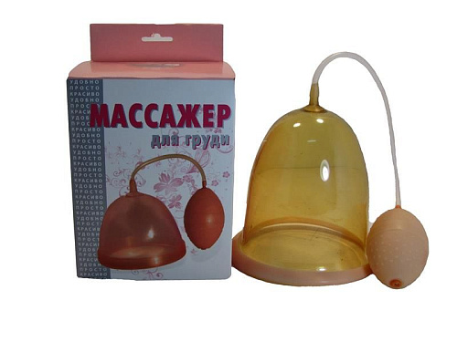 Большая телесная вакуумная помпа для груди LOVETOY (А-Полимер) 463003