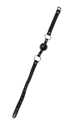 Чёрный кляп на замочке Lola toys Love Addict 1146-01lola