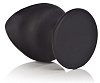 Чёрная анальная пробка из силикона California Exotic Novelties Silicone Plump Plug SE-0415-03-2 (9,9 см)