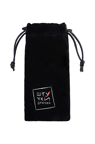 Серебристая коническая анальная пробка с красным кристаллом Штучки-дрючки 690105 (7 см)