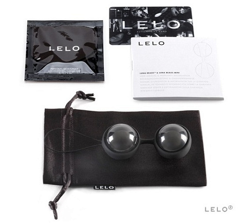 Вагинальные шарики Lelo Luna Beads Noir LEL7694