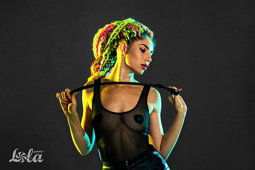 Чёрный стек Lola toys Tease 1110-01lola (56,5 см)