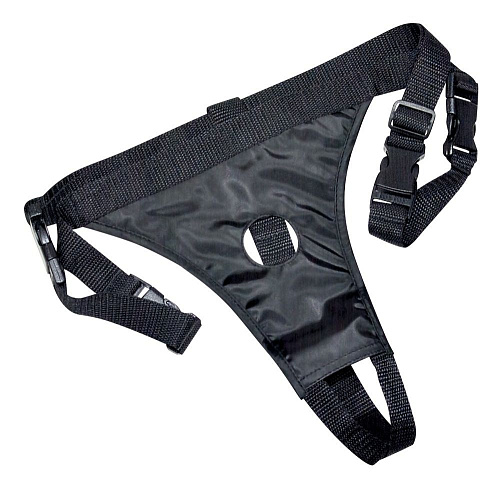 Телесный страпон с вагинальной пробкой Orion Double Dong Strap-On 05018910000 (19 см)