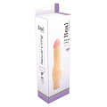 Реалистичный вибратор телесного цвета с шипами на основании Toyz4lovers REALISTIC VIBRATOR REAL RAPTURE UPSET T4L-00903111 (20 см)