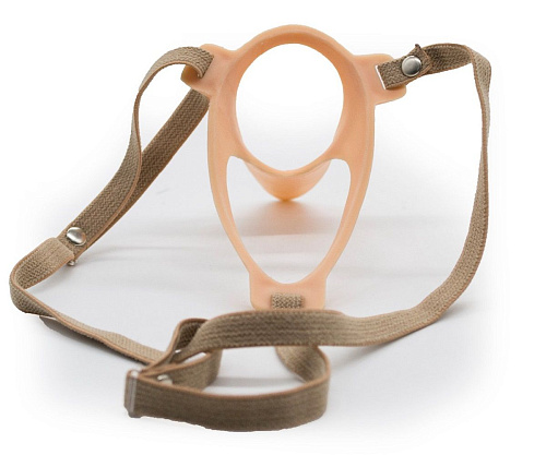 Эректор с фиксацией телесного цвета LOVETOY (А-Полимер) 752400