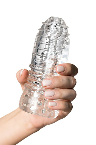 Прозрачный мастурбатор ToyFa Lingam Savitri 880104