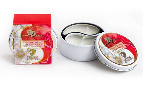 Массажная свеча БиоМед «Клубника в сливках» BMN-0070