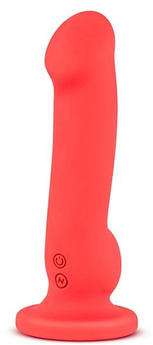 Красный перезаряжаемый вибратор Blush Novelties VIBE 03 BL-86308 (18,5 см)