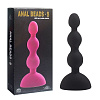 Чёрный анальный вибростимулятор Howells Anal Beads S 189021black (14,5 см)