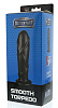 Чёрный анальный фаллоимитатор Dream Toys SMOOTH TORPEDO 21656 (20 см)