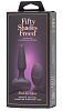 Фиолетовая вибровтулка Fifty Shades of Grey Feel So Alive Rechargeable Vibrating Pleasure Plug FS-69149 (14 см)