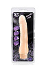 Реалистичный вибратор телесного цвета Blush Novelties X5 MAMBO VIBE NATURAL BL-92013 (22,8 см)