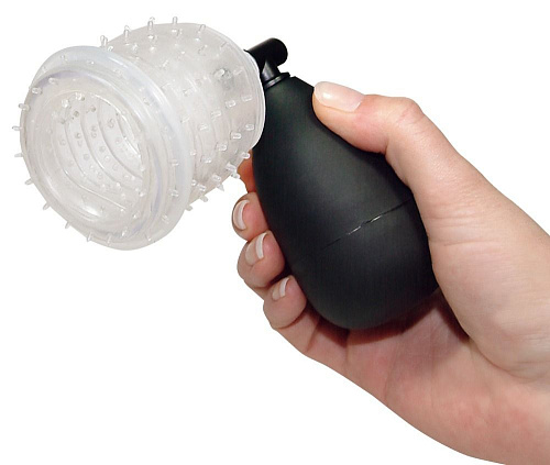 Прозрачная вакуумная помпа для головки Orion One-hand BlowJob 0501522