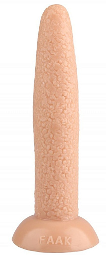 Телесный конический анальный фаллоимитатор Сумерки богов 1017-04 BX DD (23 см)