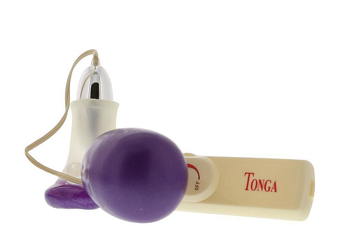 Вакуумный стимулятор клитора фиолетового цвета Seven Creations Vibrating Clit Massager 2K130 BX GP